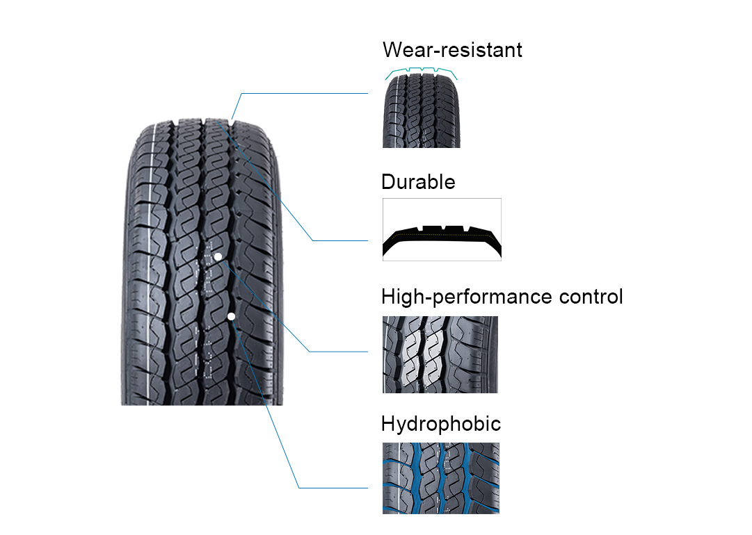 van tyre sizes