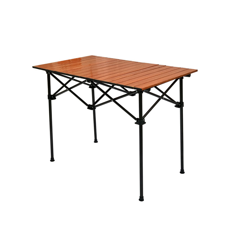 Китай Легкий открытый складной деревянный цветной стол для пикника, производитель