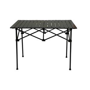 Outsunny Portable Folding Metal Camping Picnic Dining Table