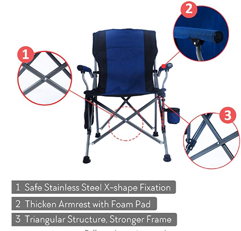 [Personalized camping folding chair