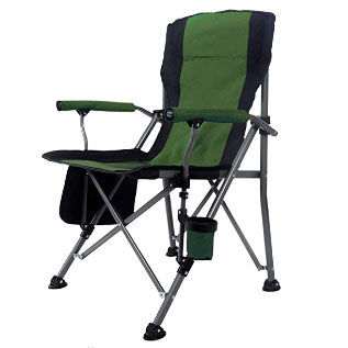 Chaises de camping pliantes portables confortables pour l'extérieur