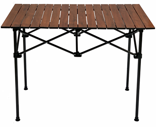 folding outdoor BBQ table