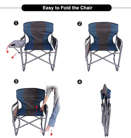 Portable director chair