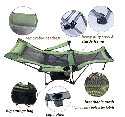 recliner camping chair for adults