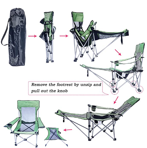 reclining lawn chairs for adult