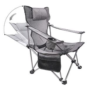 Easy Carry Outdoor Folding Camping Fishing Recliner Chair