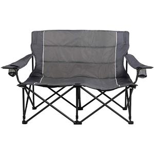 Chaise de camping en plein air pliante à double siège de loisirs
