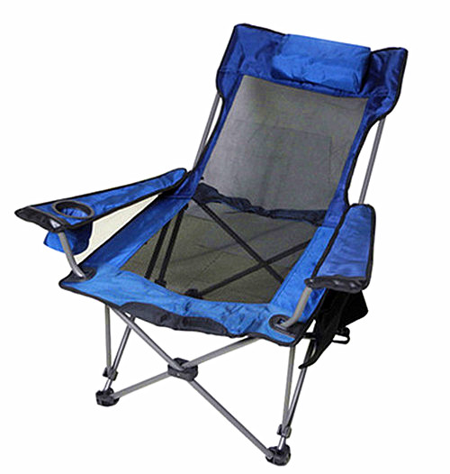 Adjustable recliner folding chair