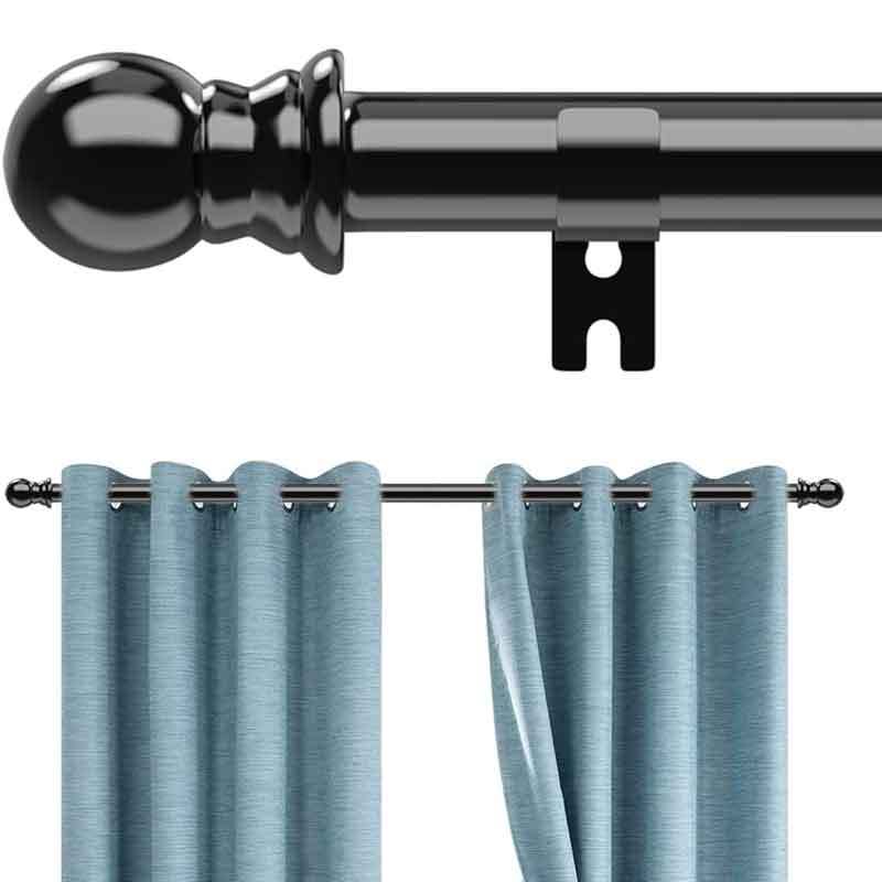 Supply Modern Black Curtain Rod Wholesale Factory Foshan Littlestone