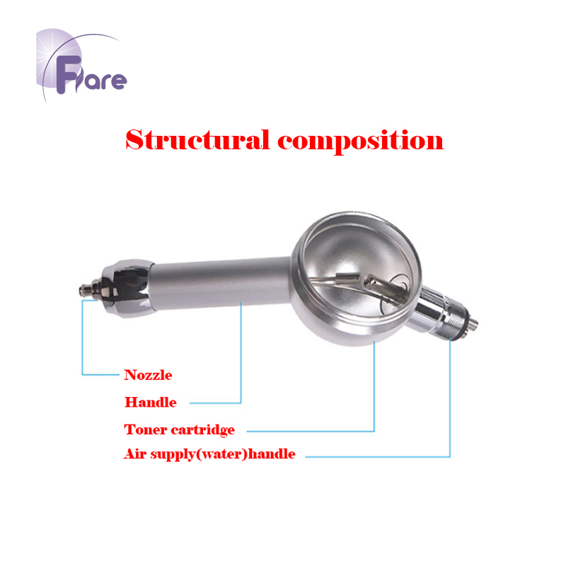 Dental Equipment Aluminum Alloy Sandblasting Gun ZJ