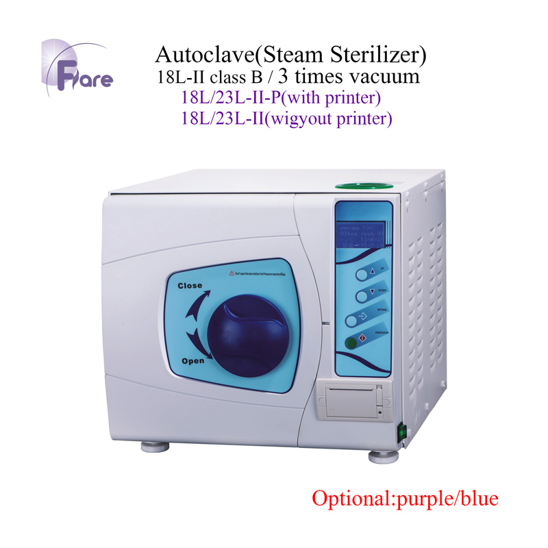 Class B Dental Autoclave Machine 18L