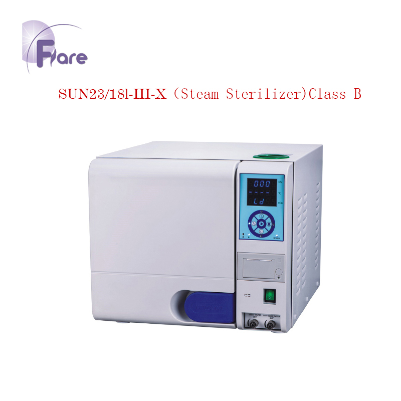 Dental Autoclave Sterilizer With Printer 23L