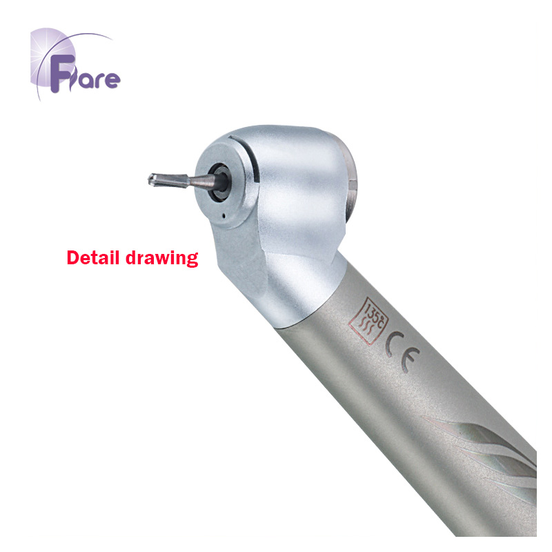 45 Degree Led High Speed Handpiece Dental Turbina