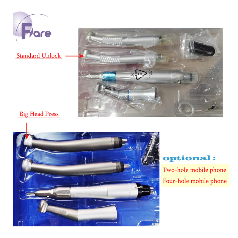 Dental Turbina Speed Handpiece Set