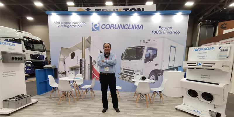 Corunclima Electric APU at the Transport Providers Expo MTY 2021