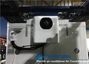 Battery powered apu for trucks installed on Kenworth Truck