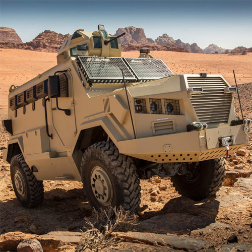 Corunclima are proud to be OEM supplier of JLVM armoured vehicles