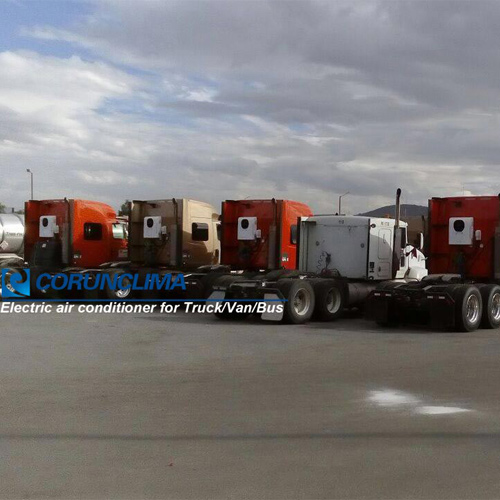 electric air conditioner for fleeting trucks