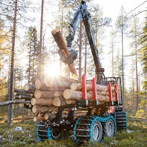 air conditioner for forest machines