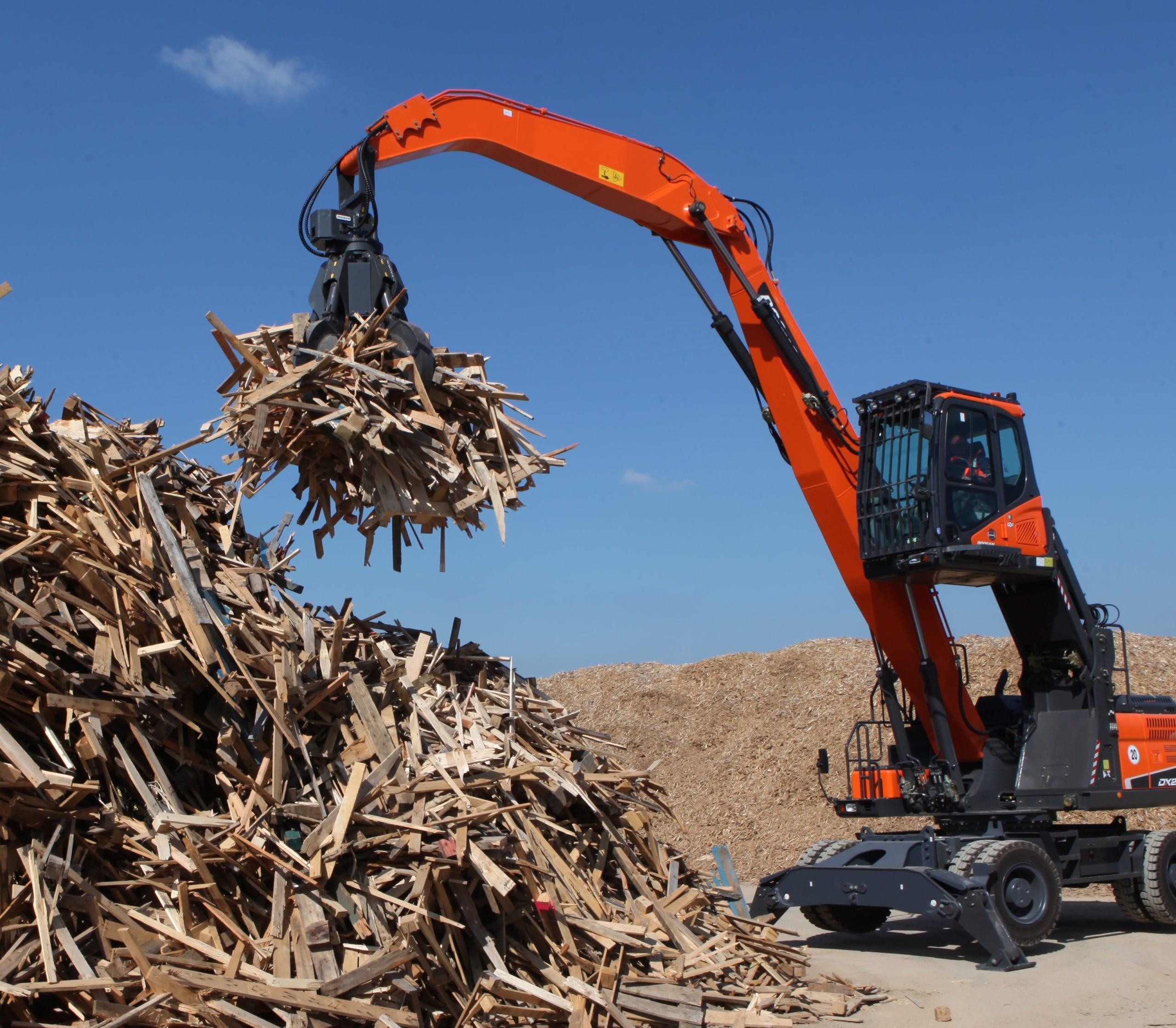 air conditioner for material handlers