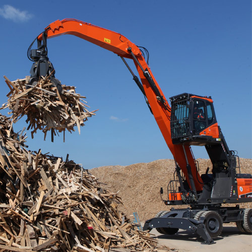 air conditioner for material handlers