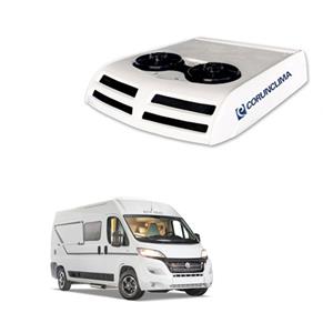 Battery driven air conditioner for camper Van