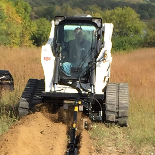 air conditioner for trencher