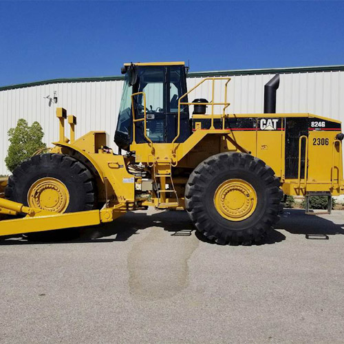 air conditioner for wheel dozers