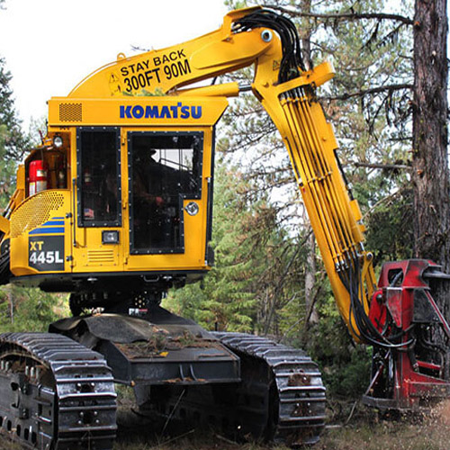 air conditioner for feller buncher