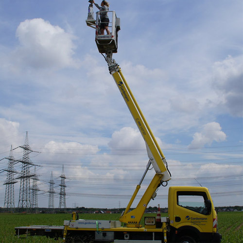 air conditioner for cherry picker