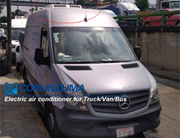 Sprinter van roof air conditioner