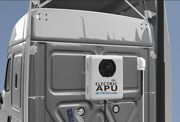 Corunclima electric APU sets a new standard for truck fleets