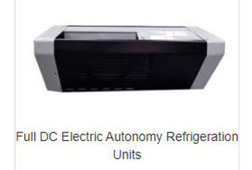 Full DC Electric Autonomy Refrigeration Units