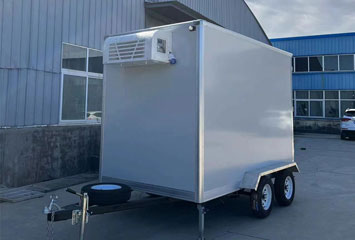 Corunclima Mobile Trailer Refrigeration Unit Delivers Fast and Stable Cooling