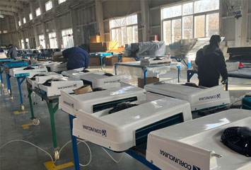 150 sets Corunclima transport refrigeration unit V150F will be shipped to Uzbekistan