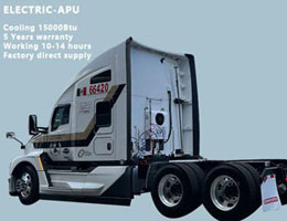 Battery Driven Back Wall Mounted Air Conditioner For Truck