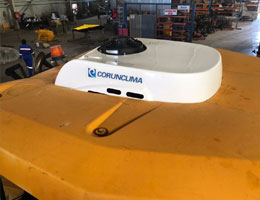 Air conditioner for Roadheader