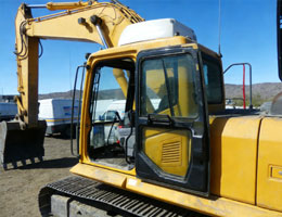 In cab 12 volt excavator ac units