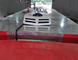 Climatisation de camion de pompiers