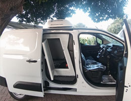 Electric van refrigeration unit