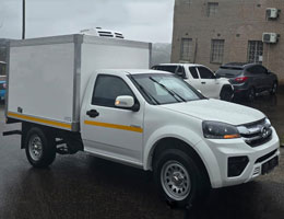 Battery drive van freezer unit