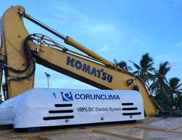 air conditioner for feller buncher