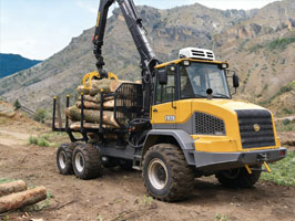 Forwarder-Klimaanlage