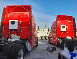 Battery powered apu for semi trucks