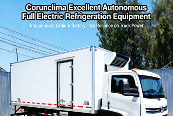 full DC electric autonomous refrigeration units