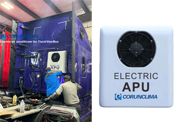Corunclima Electric APUs keep drivers comfortable without unnecessary idling