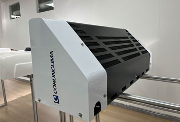 Optimaliseer uw leveringen via vaste routes met de elektrische, autonome koelunit van Corunclima.