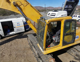 air conditioner for Reach stacker