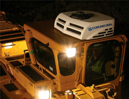 air conditioner for Underground hard rock