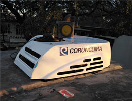 Aftermarket air conditioning for heavy equipment